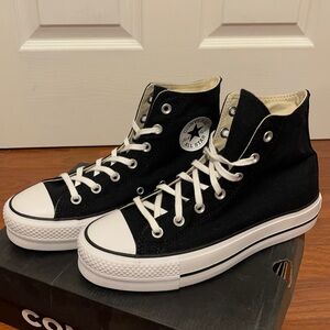 Black Platform Converse